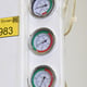 Pressure gauges for each compartment