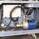 Internal Arrangement showing Pump Motor &amp; Control Box