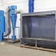 Coating booth with Dust Extractor, Cyclone &amp; Gun