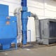 Coating booth with Dust Extractor, Cyclone &amp; Gun
