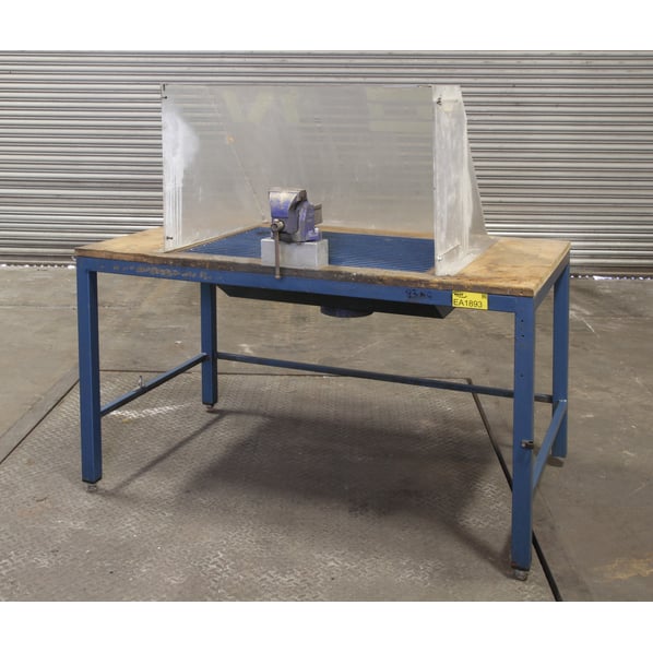 Downdraft Bench with 4" Vice