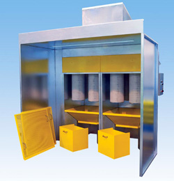 Double Bay AirTech Spray Booth