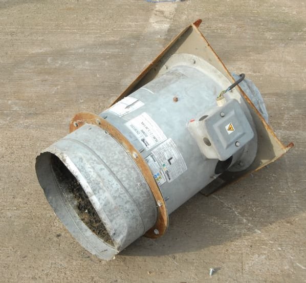 Woods 355mm Ø Aerofoil Duct Fan