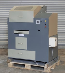 Osro/Canning Model DB01A/2 horizontal barrelling machine.