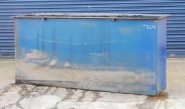 84 x 18 x 36" mild steel ilex lined