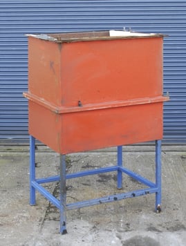 3' x 3' x 3' m/s PVC Red Mild Steel Tank