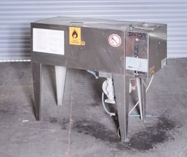 Stainless steel spray wash unit