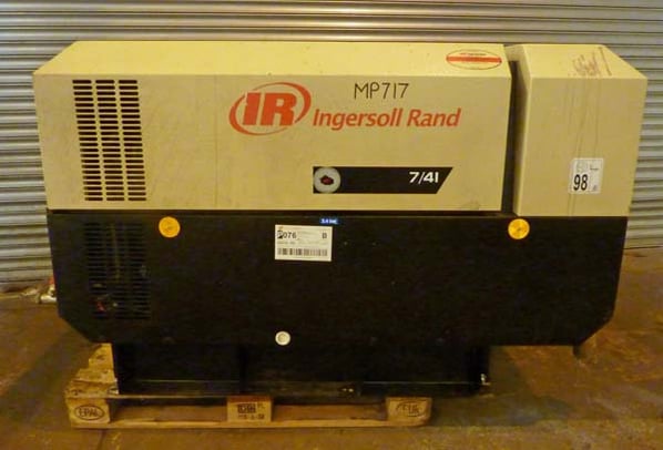 Ingersoll Rand Type 7/41 140cfm Diesel Run Air Compressor