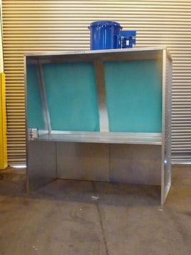 2mtr Bench spray booth