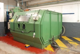 Vacublast Vantage Roll Out Table Machine