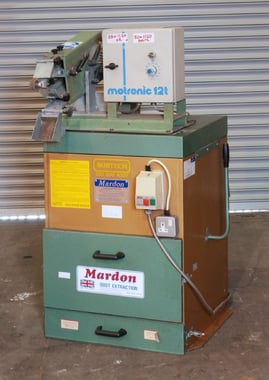 Surtech /Fintec Model 411 Mini Belt Grinder Inc Extractor