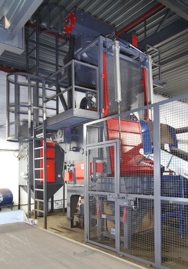 Rosler Gmbh RMBC 4.2 Rubber Belt Wheelblast machine
