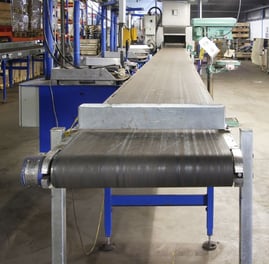 Rosler Flat Bed Conveyor 600 x 1030mm
