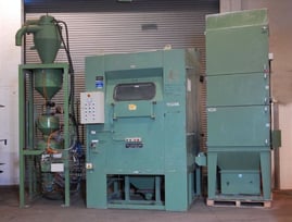 Abrasive Developments Autoflow dry honing unit