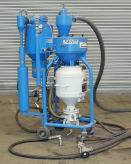 Vacublast PBA 05 HP Portable Pressure Feed Blast Unit
