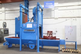 SES Large Capacity Pressure Feed Blast Cabinet
