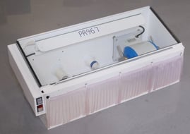 Single ended polisher in console