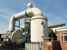 Chem Resist Fume Scrubber