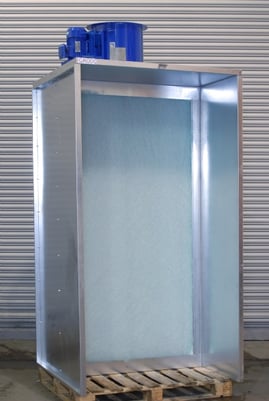 Dry Back Spray Booth