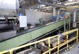 Rosler Flighted Transfer Conveyor