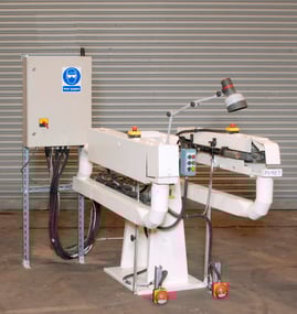 Surtech Twin Head Horizontal Abrasive Belt Machine