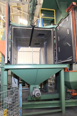 Alju Shot Hook Spinner Blast Unit.