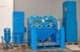 Guyson Double Shotblast with Extraction, Cyclone & Recovery