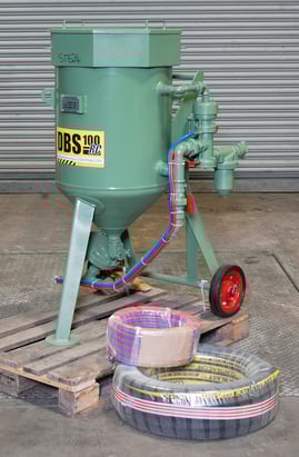 Sigg Sand Blast Cleaner Cabinet, Type WA 110 DK, 10 Bar