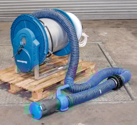 Retractable Exhaust Hose Reel 865 With N16 Fan (A)