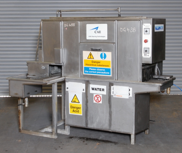 CAE Washmaster 3 stage dunk wash machine