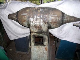 Floor Mounted Polishing Lathe