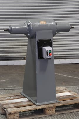 Polishing Lathe With Tapered Spindle Ends