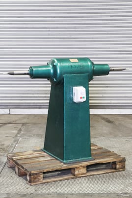 Double Ended Pedestal Mounted Polishing Lathe