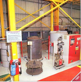 Vacuum Assisted Air Circulated 75kw Furnace