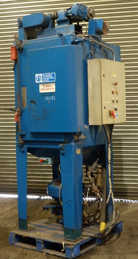 Tilghman Vertical Recipricating Pressure Pot Blast Machine