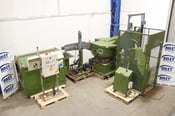 Walther Trowal Vibro Installation cw Tipper Loader, 600L vibro bowl, magnetic separator & dryer