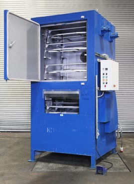 Industrial ovens ltd Vertical oven with carousel