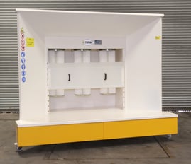 Romer Open Face Powder Coating Booth Range (KPO-3)