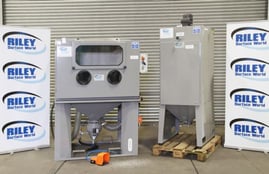 Riley 1250 Pressure Shot Blast Cabinet