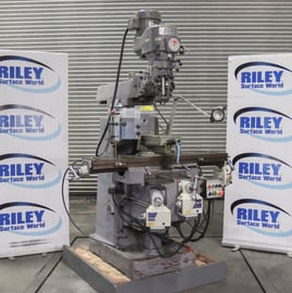 Semco Milling Machine with Power Traverse and Digital Readout