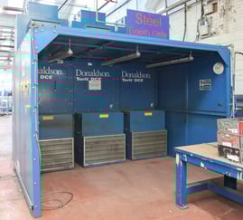 Donaldson Torit (DCE) ECB-3 Rear Extraction Linishing /  Fettling Booth