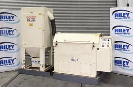Odlings MCR Rotoblast RB100 with Matched Dust Extractor