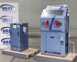 Guyson International Euroblast 4SF Shot Blast Cabinet and Dust Extractor.