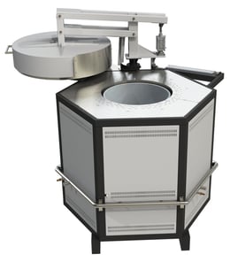 SNOL 650°C Electric Shaft Furnace