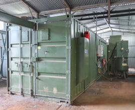 Hodge Clemco 40ft Shotblasting Room