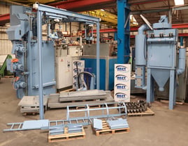 Wheelabrator HB 12/20 Hook Spinner Shotblaster