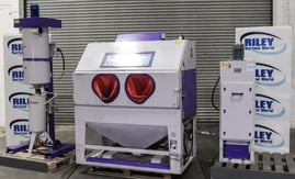 Guyson International Euroblast 7PF SL System Bead Blast Cabinet and Extraction