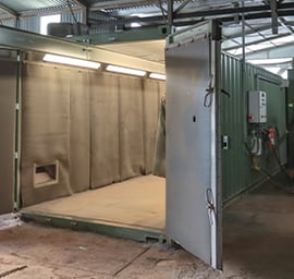 Goldbury - Hodge Clemco 40ft Blast Room