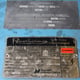 Manufacturers Plate for Transformer