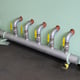 Left Hand Side Flow Control Pipework
